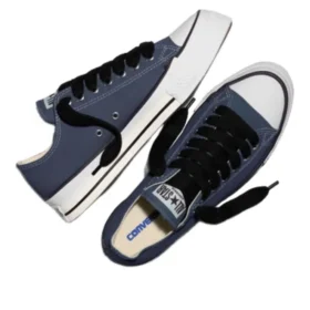 Chuck Taylor Throwback Low “Navy Vintage White”