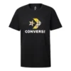 Clash Applique T-Shirts Asia Sizing “Black”
