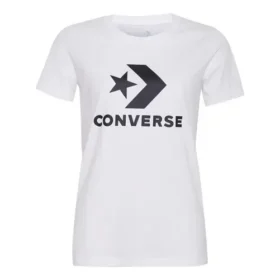 Classic Logo Printing Short Sleeve White