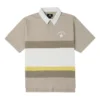 Colorblock Logo Polo Shirt Asia Sizing “Beige White”