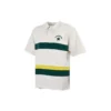 Colorblock Logo Polo Shirt Asia Sizing “White Dark Green”