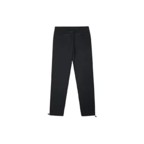 Cone Slim Fit Casual Jogger Pants Couple Style Black