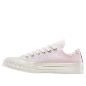 Cons Chuck 70 Embroidered Low “Sugar Berry Vintage White”