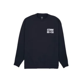 CONS One Star Crew Sweatshirt Asia Sizing “Black”