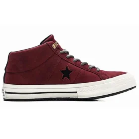 Converes One Star Counter Climate Leather Red