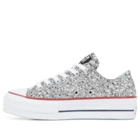 Converse x Chiara Ferragni Chuck Taylor All Star Lift Ox “Silver Red”