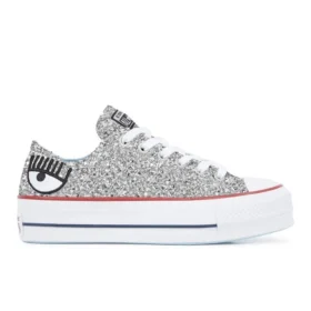 Converse x Chiara Ferragni Chuck Taylor All Star Lift Ox “Silver Red”