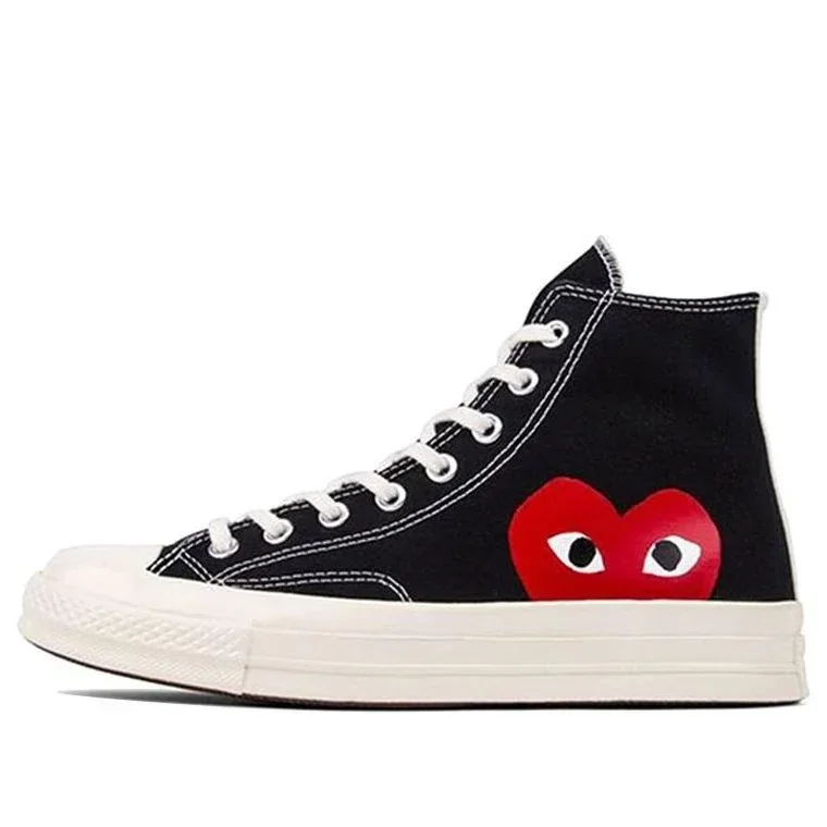 Converse x COMME des GARCONS PLAY Chuck 70 Hi “Black Red” Converse x COMME des GARCONS PLAY Chuck 70 Hi “Black Red”