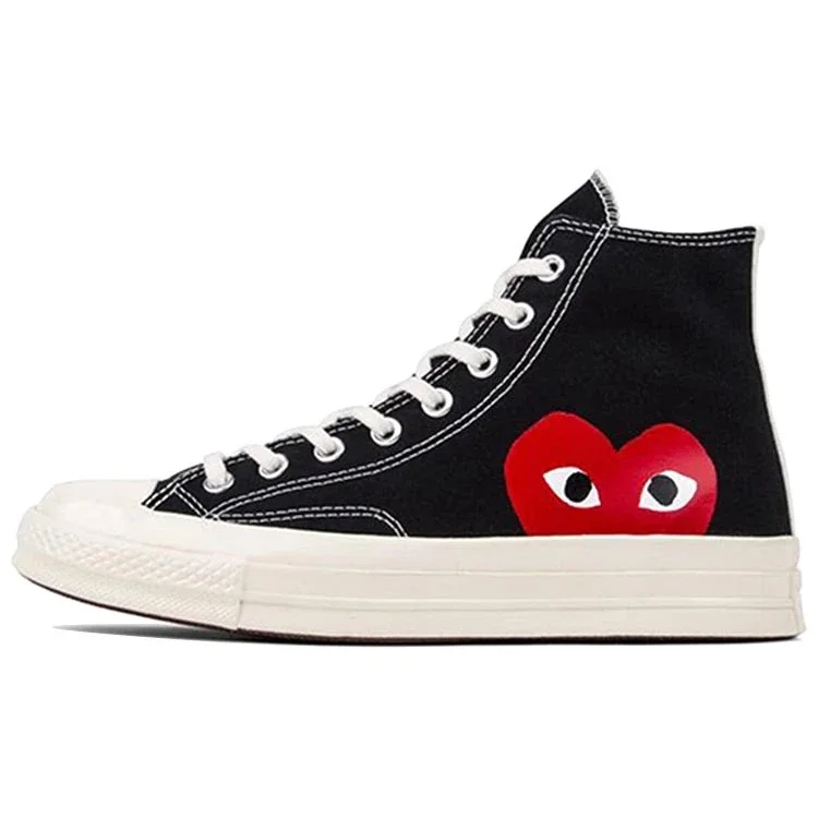 Converse x COMME des GARCONS PLAY Chuck 70 Hi “Black Red” Converse x COMME des GARCONS PLAY Chuck 70 Hi “Black Red”
