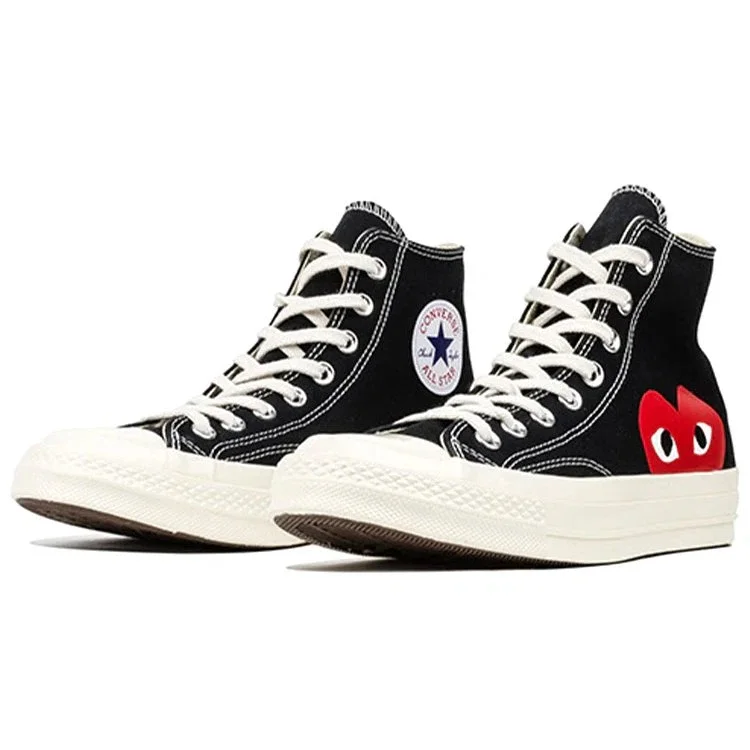 Converse x COMME des GARCONS PLAY Chuck 70 Hi “Black Red” Converse x COMME des GARCONS PLAY Chuck 70 Hi “Black Red”