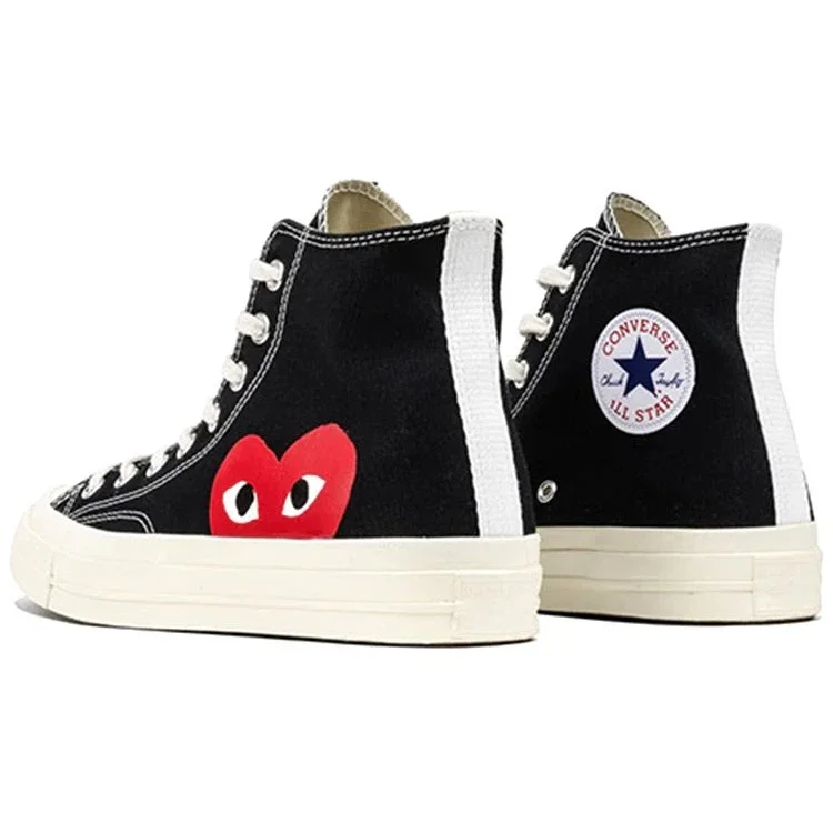 Converse x COMME des GARCONS PLAY Chuck 70 Hi “Black Red” Converse x COMME des GARCONS PLAY Chuck 70 Hi “Black Red”