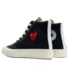Converse x Comme des Garcons PLAY Chuck 70 Hi “Single Heart Black”