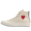 Converse x Comme des Garcons PLAY Chuck 70 Hi “Single Heart Milk”