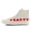 Converse x COMME des GARCONS PLAY Chuck 70 Hi Top “Multi Heart”