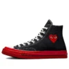 Converse x COMME des GARCONS PLAY Chuck 70 High “Black Red”
