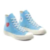 Converse x COMME des GARCONS PLAY Chuck 70 High “Bright Blue”