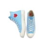 Converse x COMME des GARCONS PLAY Chuck 70 High “Bright Blue”