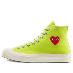 Converse x COMME des GARCONS PLAY Chuck 70 High “Bright Green”