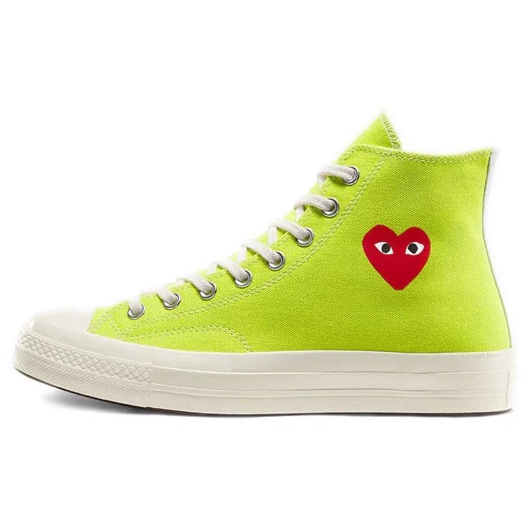 Converse x COMME des GARCONS PLAY Chuck 70 High “Bright Green” Converse x COMME des GARCONS PLAY Chuck 70 High “Bright Green”