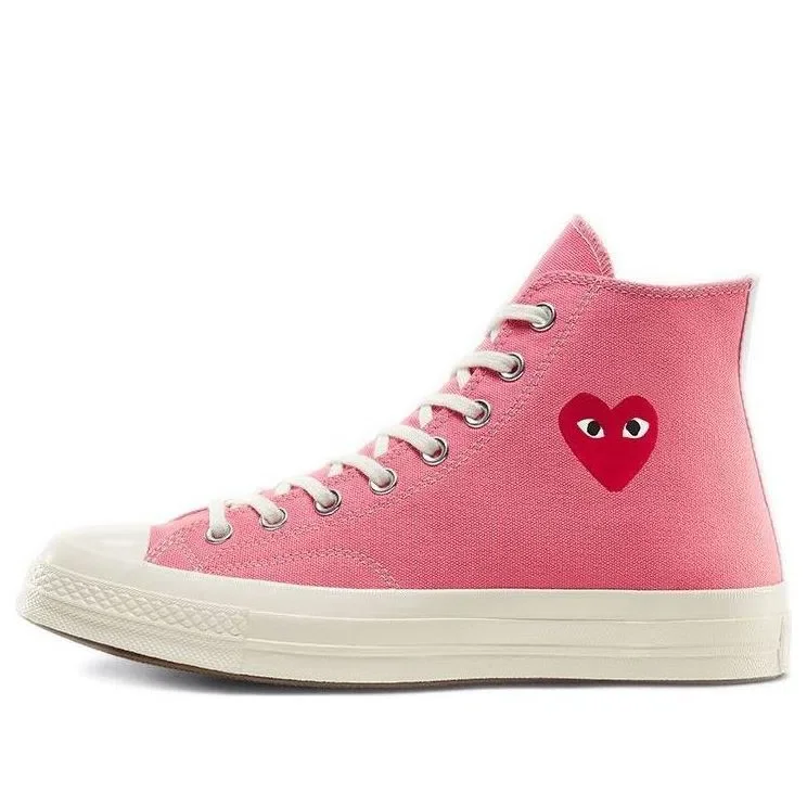 Converse x COMME des GARCONS PLAY Chuck 70 High “Bright Pink” Converse x COMME des GARCONS PLAY Chuck 70 High “Bright Pink”