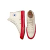 Converse x COMME des GARCONS PLAY Chuck 70 High “Pristine Red”