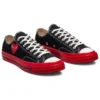 Converse x COMME des GARCONS PLAY Chuck 70 Low “Black Red”