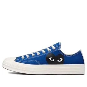 Converse x COMME des GARCONS PLAY Chuck 70 Low “Blue Quartz”
