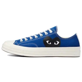 Converse x COMME des GARCONS PLAY Chuck 70 Low “Blue Quartz”