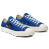 Converse x COMME des GARCONS PLAY Chuck 70 Low “Blue Quartz”