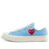 Converse x COMME des GARCONS PLAY Chuck 70 Low “Bright Blue”