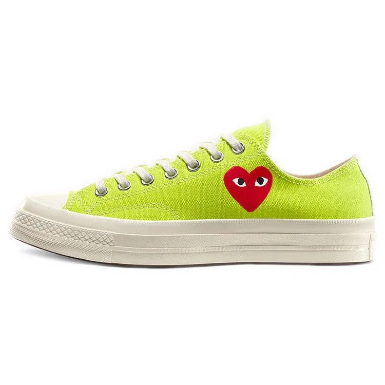 Converse x COMME des GARCONS PLAY Chuck 70 Low “Bright Green” Converse x COMME des GARCONS PLAY Chuck 70 Low “Bright Green”