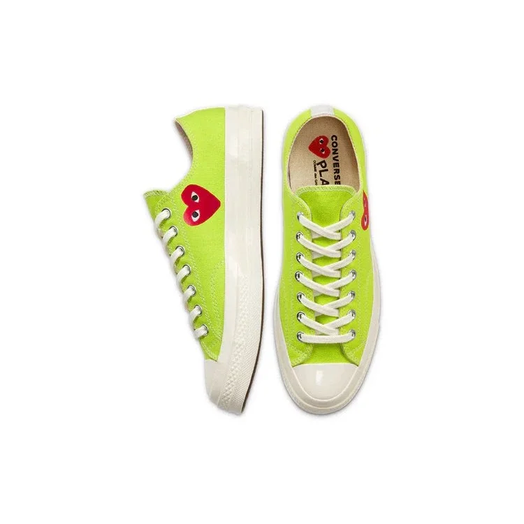 Converse x COMME des GARCONS PLAY Chuck 70 Low “Bright Green” Converse x COMME des GARCONS PLAY Chuck 70 Low “Bright Green”