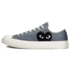 Converse x COMME des GARCONS PLAY Chuck 70 Low “Steel Gray”
