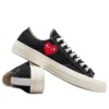 Converse x Comme des Garcons PLAY Chuck 70 Ox “Single Heart Black”