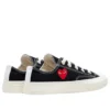 Converse x Comme des Garcons PLAY Chuck 70 Ox “Single Heart Black”