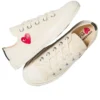 Converse x Comme des Garcons PLAY Chuck 70 Ox “Single Heart Milk”
