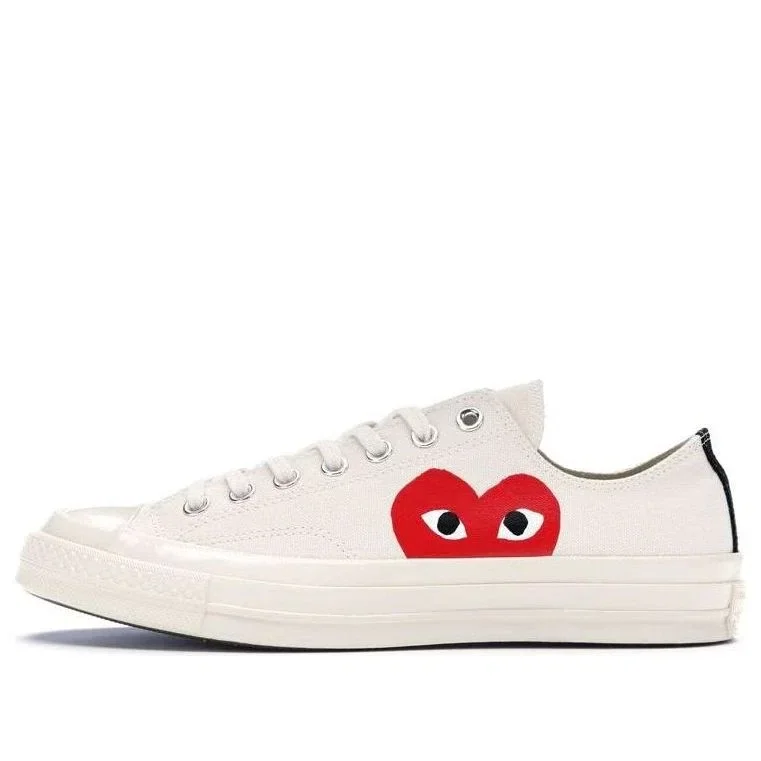 Converse x COMME des GARCONS PLAY Chuck 70 Ox “White” Converse x COMME des GARCONS PLAY Chuck 70 Ox “White”