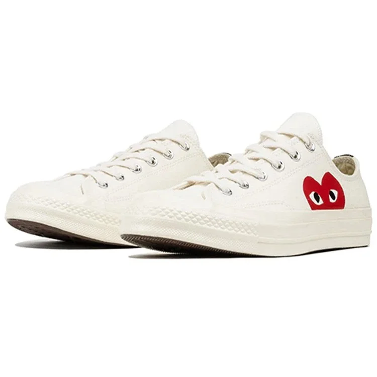 Converse x COMME des GARCONS PLAY Chuck 70 Ox “White” Converse x COMME des GARCONS PLAY Chuck 70 Ox “White”