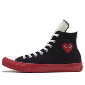 Converse x COMME des GARONS PLAY Chuck Taylor High “Black Red”