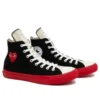 Converse x COMME des GARONS PLAY Chuck Taylor High “Black Red”