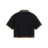Converse x Daily Paper Cropped Polo Shirt Asia Sizing “Black”