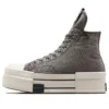 Converse x DRKSHDW DBL DRKSTR OVERDYE Chuck 70 High Top “Grey White”