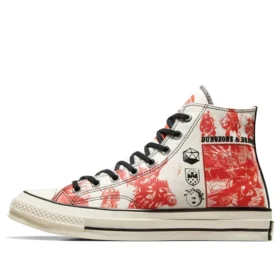 Converse x Dungeons & Dragons Chuck Taylor All Star High “Egret Red” Converse x Dungeons & Dragons Chuck Taylor All Star High “Egret Red”