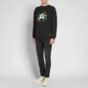 Converse x Golf Le Fleur Crew Sweatshirt Asia Sizing “Black”