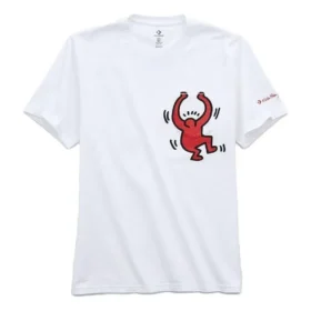 Converse x Keith Haring Graphic Pocket Tee Asia Sizing “White” Converse x Keith Haring Graphic Pocket Tee Asia Sizing “White”