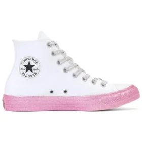 Converse x Miley Cyrus Chuck Taylor All Star High “White Pink”