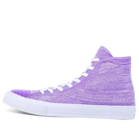 Converse x Nike Chuck Taylor All Star Flyknit High “Hyper Grape”