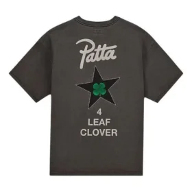 Converse x Patta Four-Leaf Clover Short Sleeve T-Shirt Asia Sizing “Black”