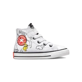 Converse x Peanuts Chuck Taylor All Star “White Black Red”