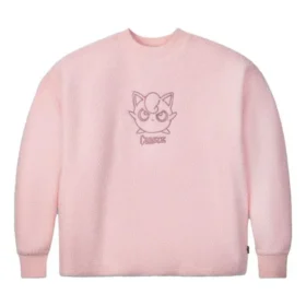 Converse x Pokemon Jigglypuff Sherpa Crewneck Sweatshirt Asia Sizing “Pink”